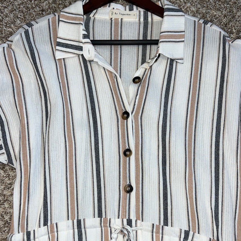 By Together Women's Striped Dress | Spring, Summer - Picture 4 of 9